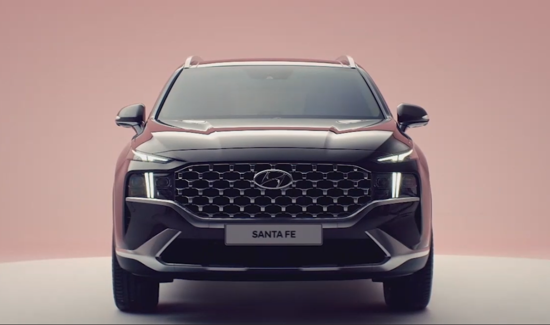 Hyundai Santa Fe, вид спереди