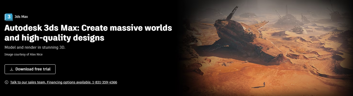 Скриншот с главной страницы продукта