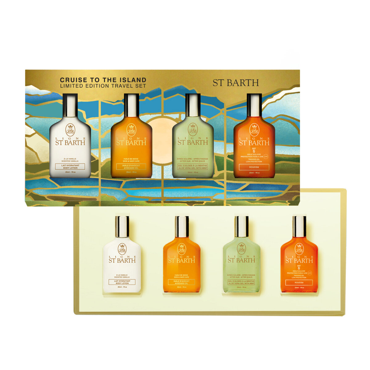    Travel-сет с продуктами для тела Cruise to the Island, St Barth
