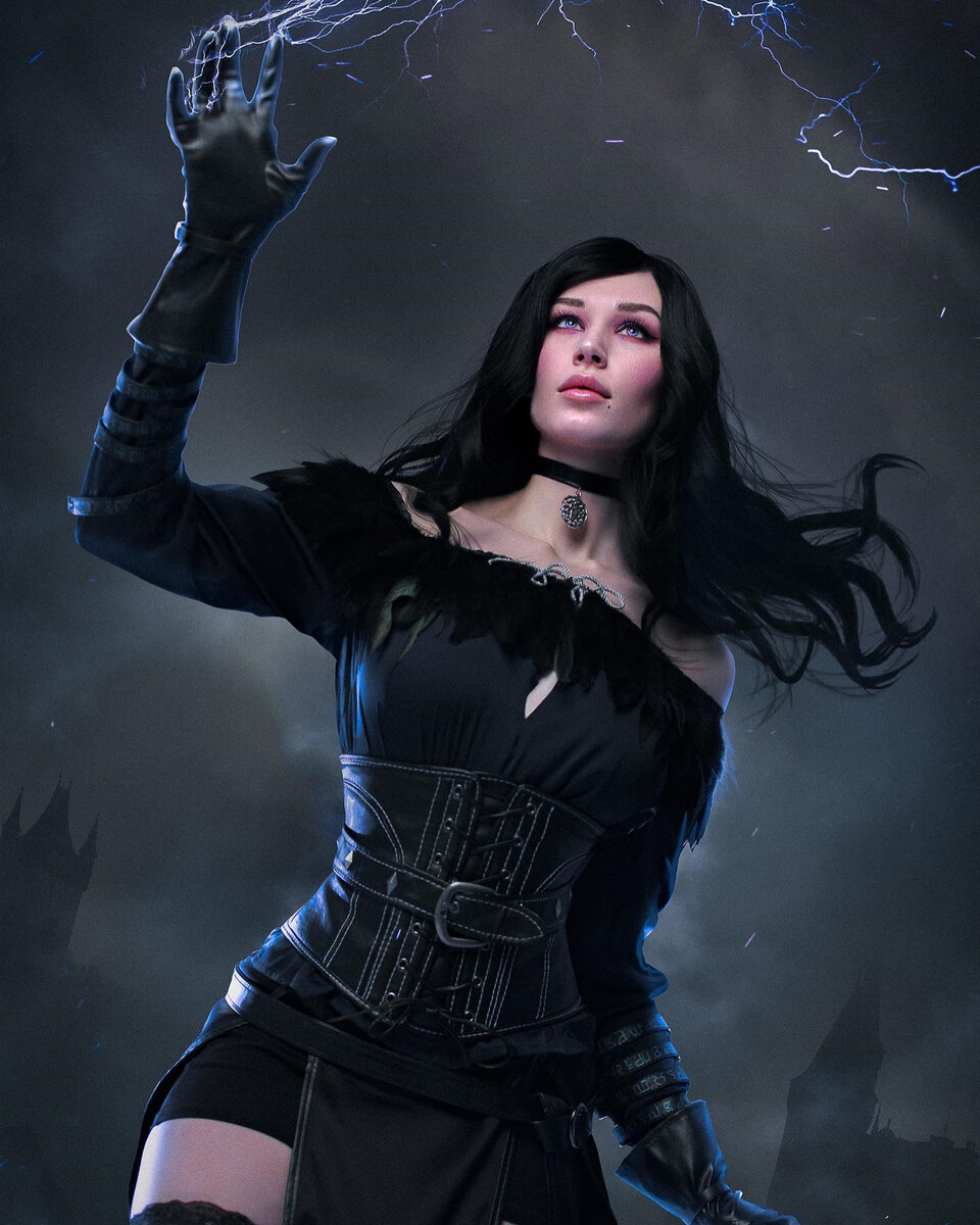 The witcher 3 yennefer cosplay фото 49