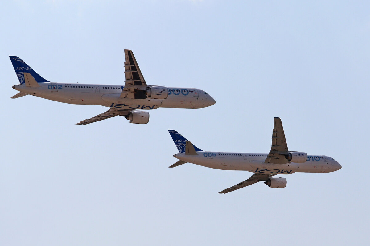 По итогам сертификации вес МС-21-310 не отличается от МС-21-300