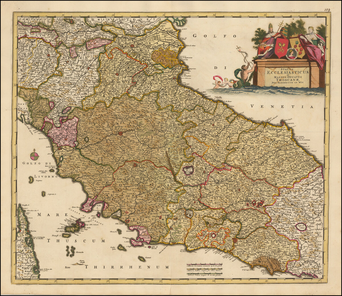 Карта италии в 18 веке