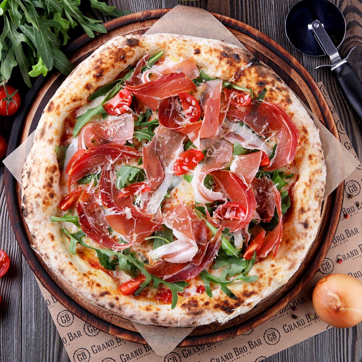 пицца неаполитанская с ветчиной фото 3
