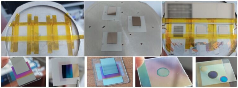    Фотографии процесса применения емкостных конструкций при экспериментальном исследовании TiO2 тонкие пленки / ©Micromachines