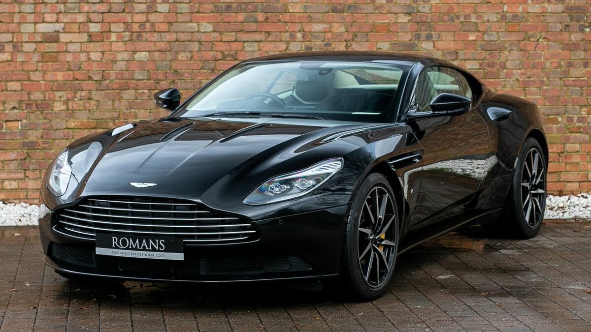 Aston Martin db9 черный