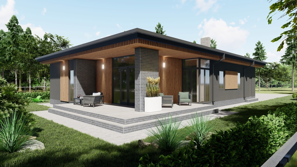 Проект «Дания» от компании «Дело в доме», доступный под ИТ-ипотеку