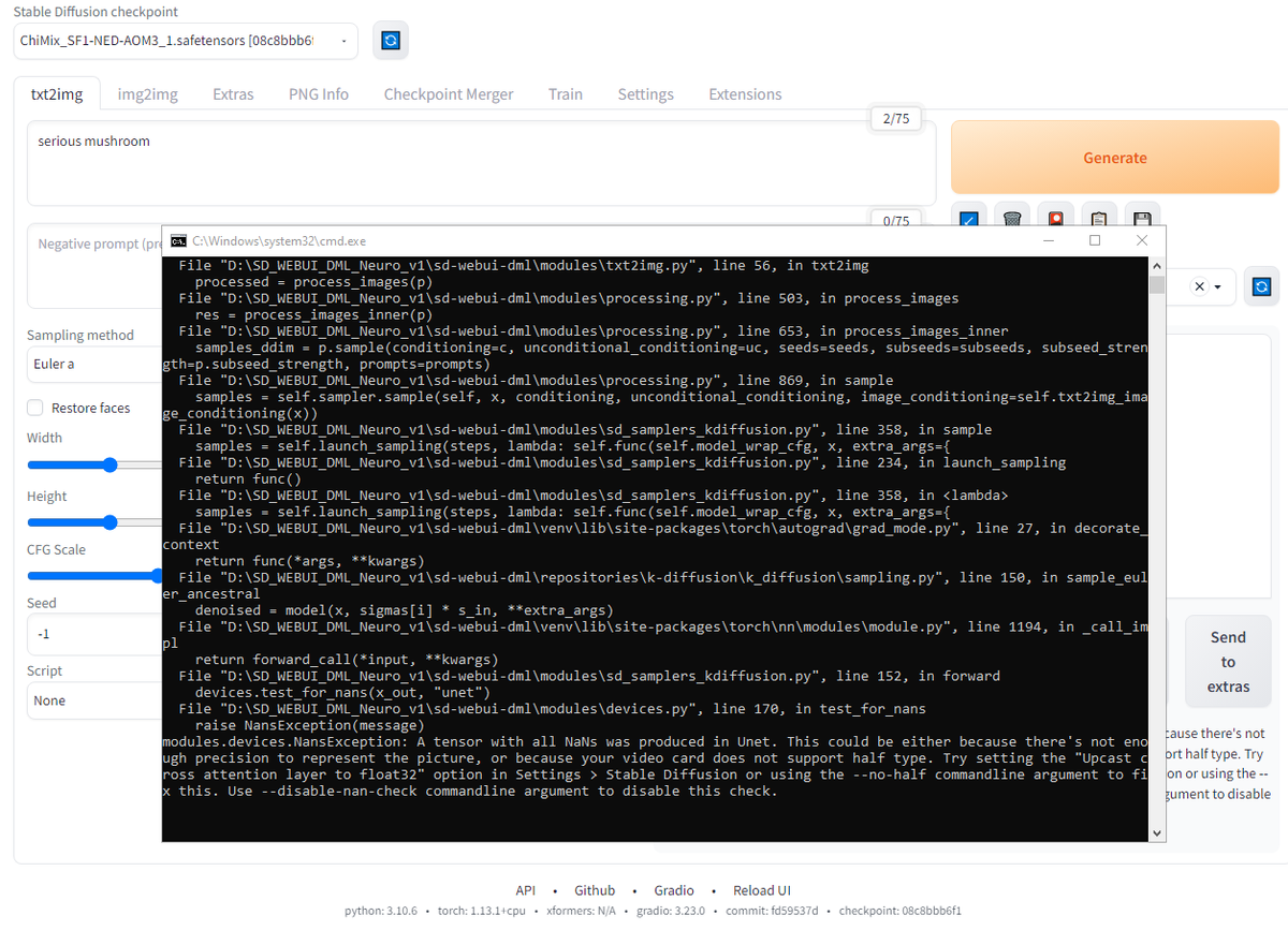 Stable diffusion web