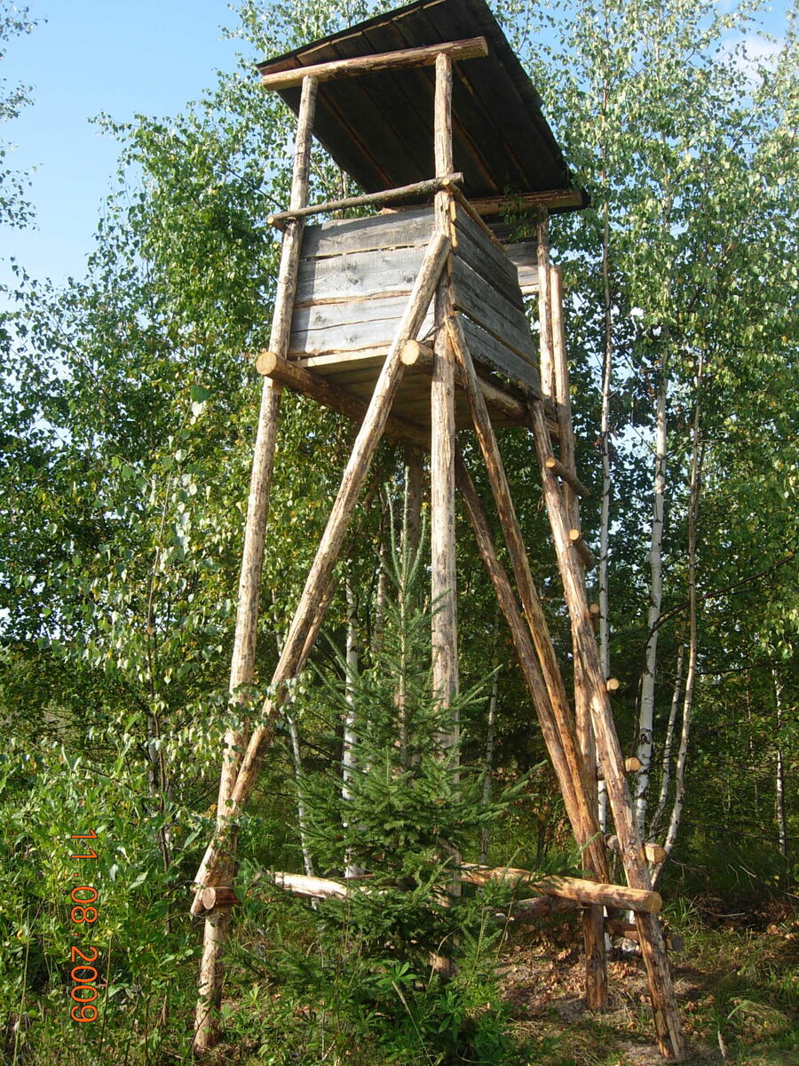 Лабаз-самолаз ShotTime Treestand не требующий лестницы