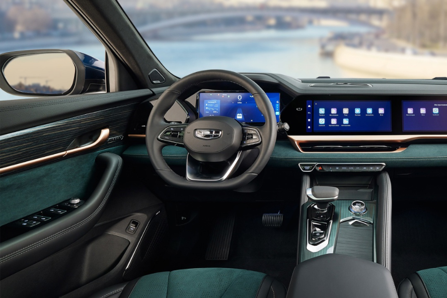 Geely monjaro 2024 интерьер Фото Geely Monjaro Geely Monjaro (2022) АКПП