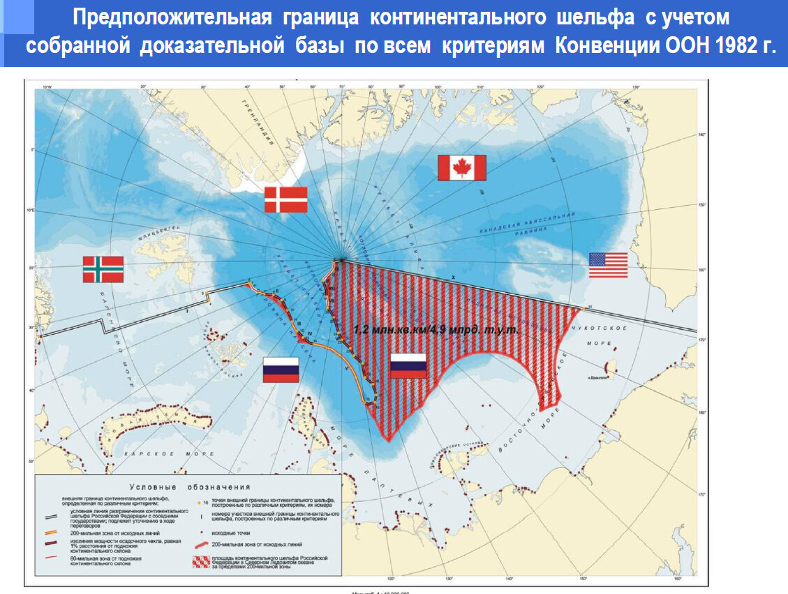 Карта морских границ мира