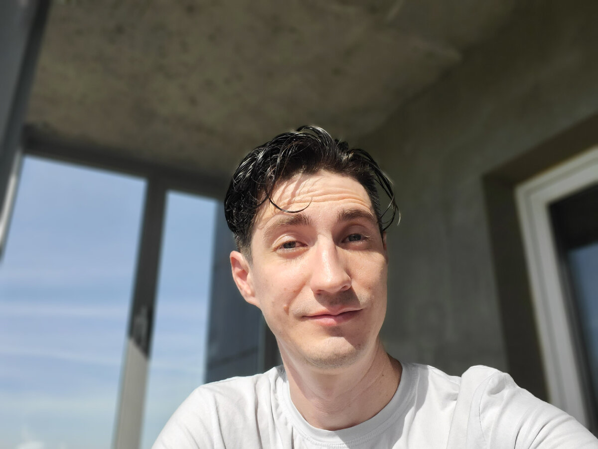 Еле выспался