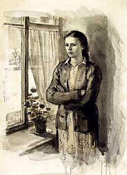 Иллюстрация к "Открытой книге" В.Каверина