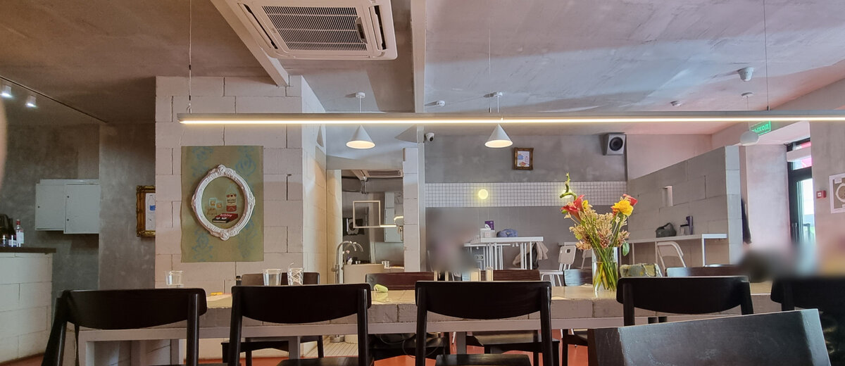 "Скрепка", интерьер, раковина