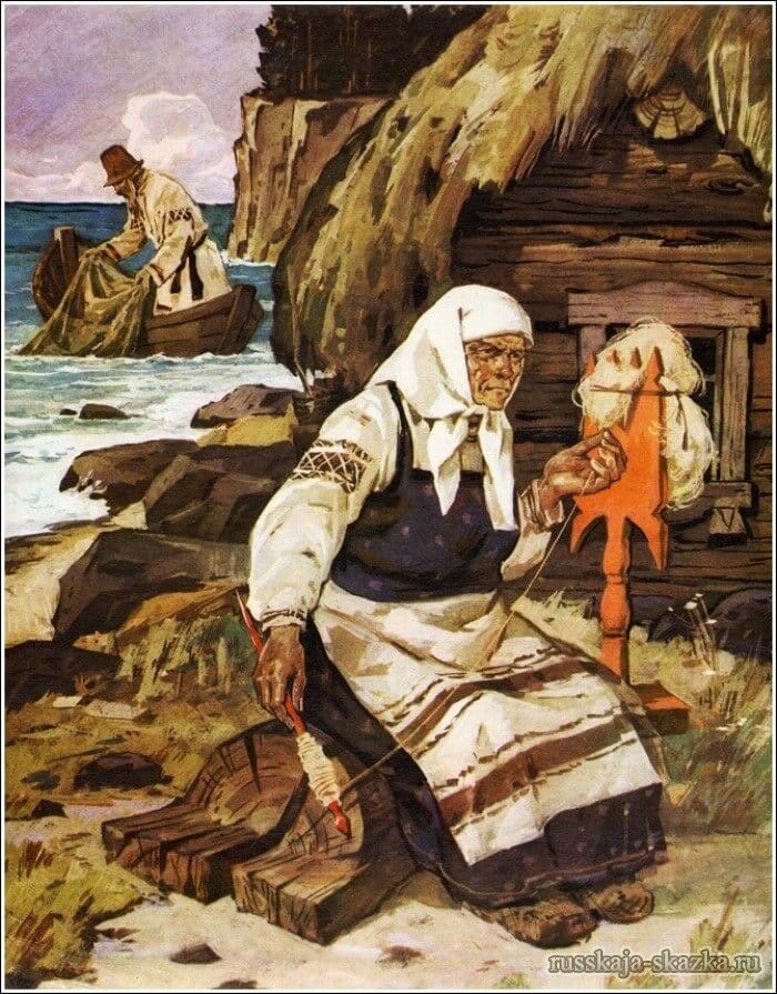 Сказка о рыбаке и рыбке · Краткое содержание сказки Пушкина