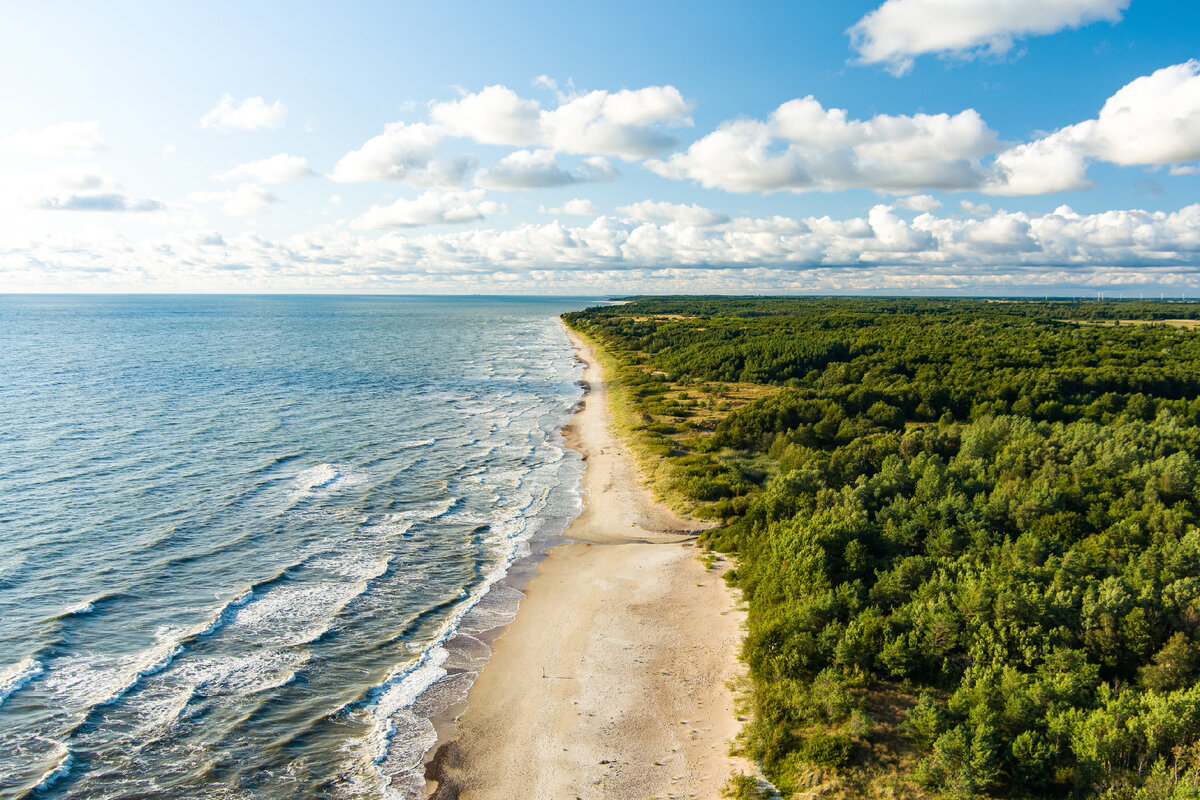 Береговая линия балтийского. Литва города возле моря. Балтийское море длина береговой линии.