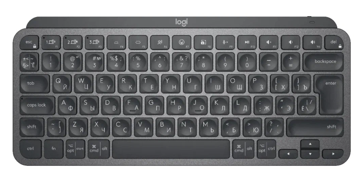 Logitech MX Keys Mini графит