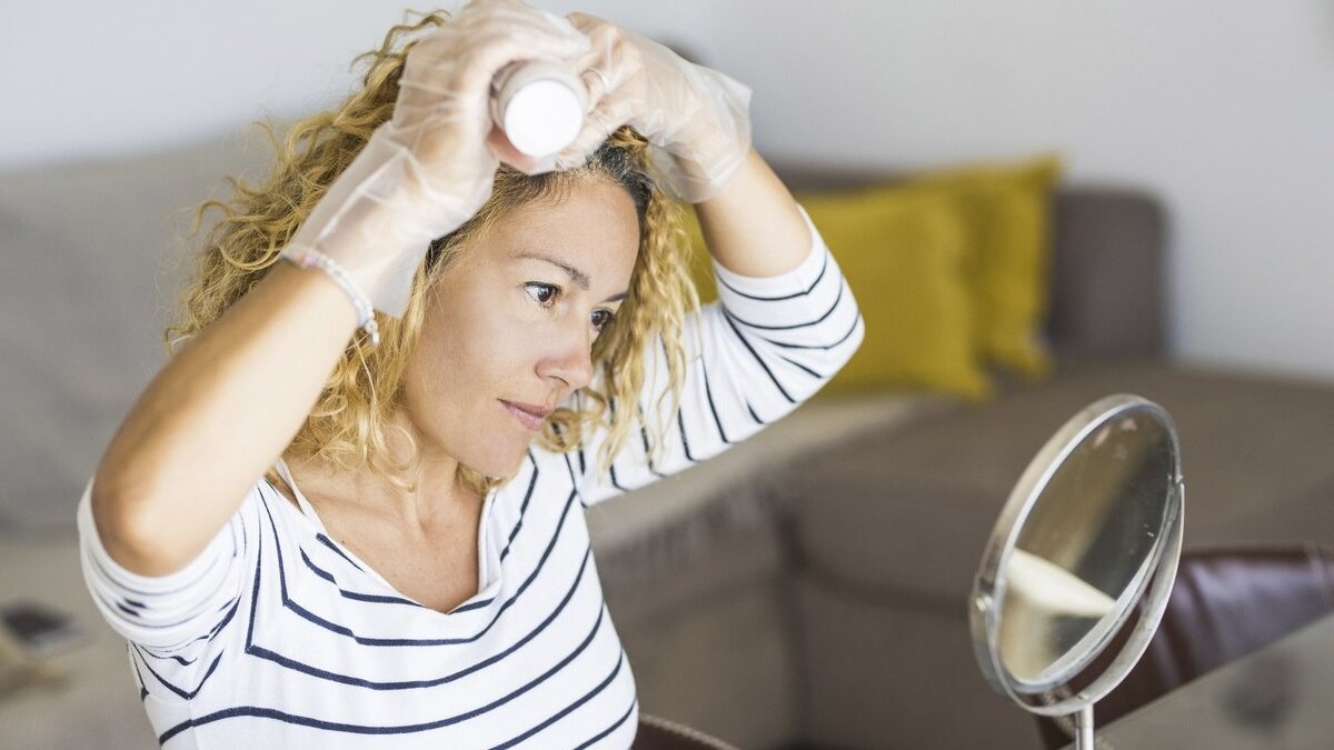 Окраска волос дома