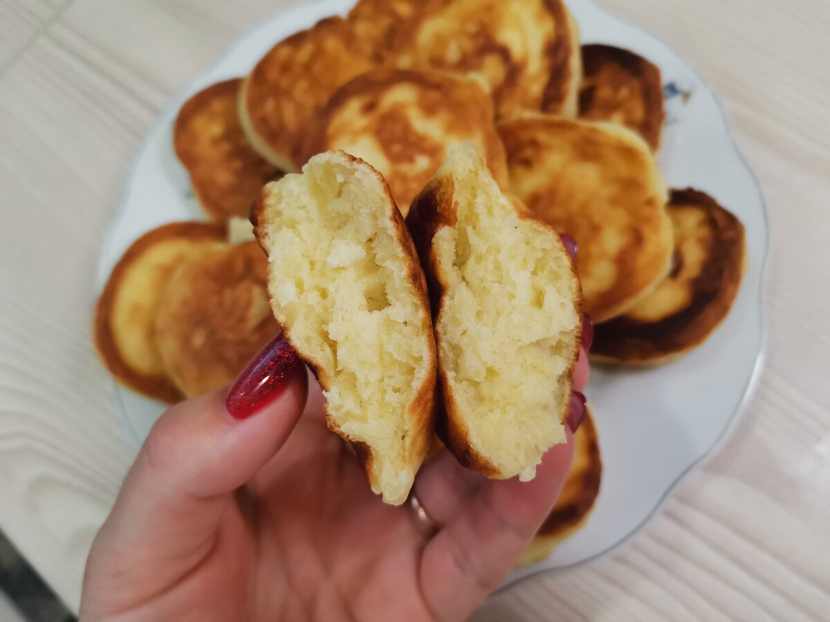 Пышные получились😋