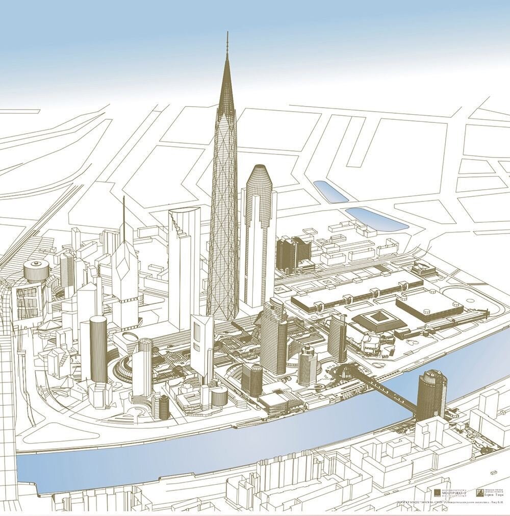 Как строился «Москва-Сити» и почему многие небоскребы так и остались на  бумаге | Ромашковый сбор | Дзен