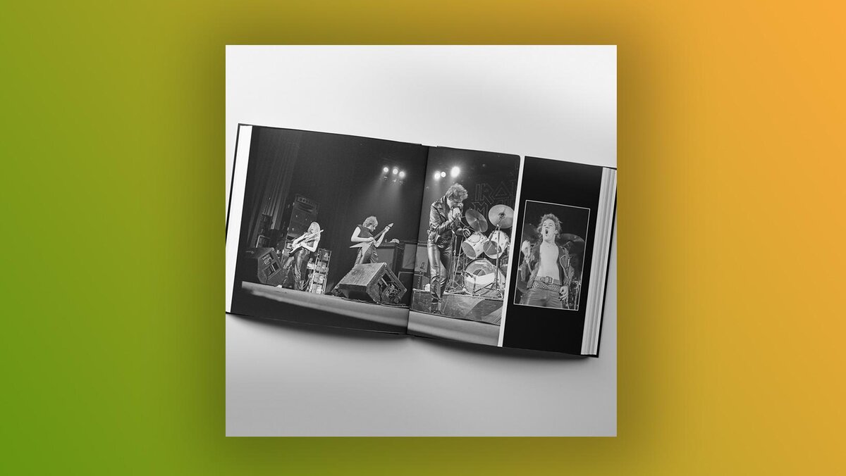 Фотокнига о ранних годах группы Iron Maiden. Rufus Publications