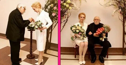 Свадьба Виталины и Армена Джигарханяна