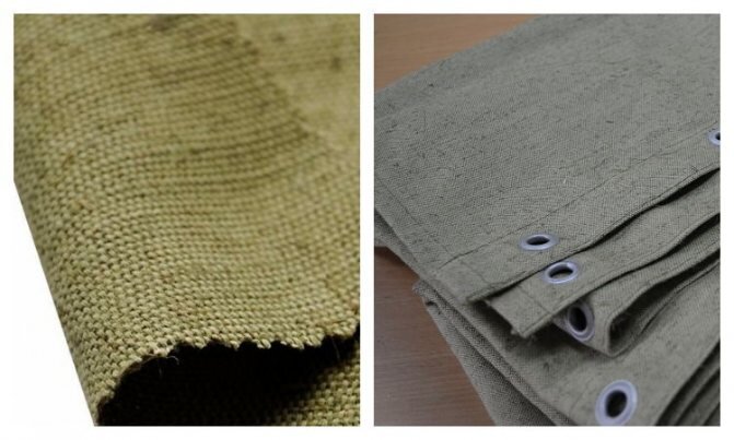 Ткань брезент