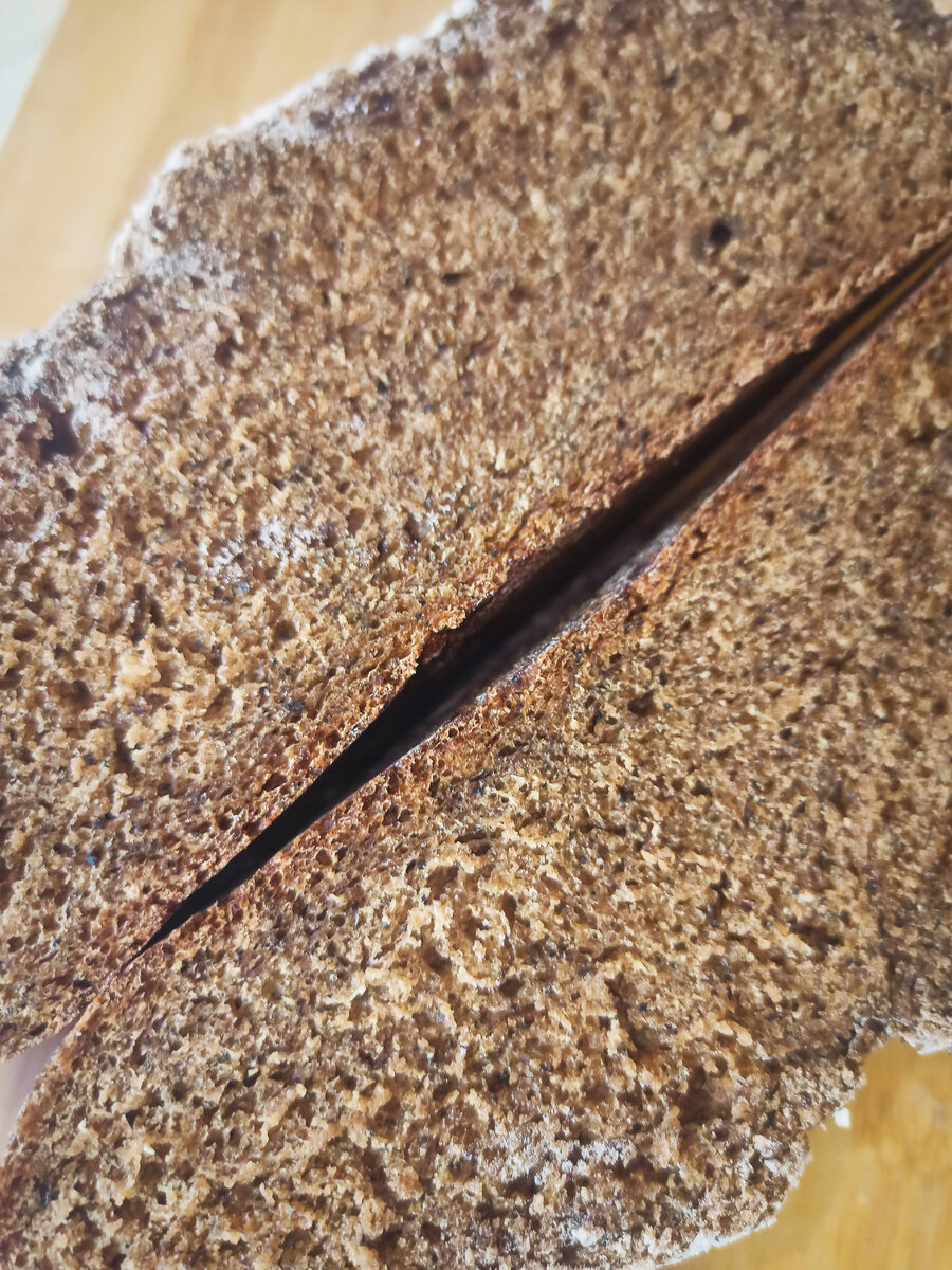 Разрез финского хлеба