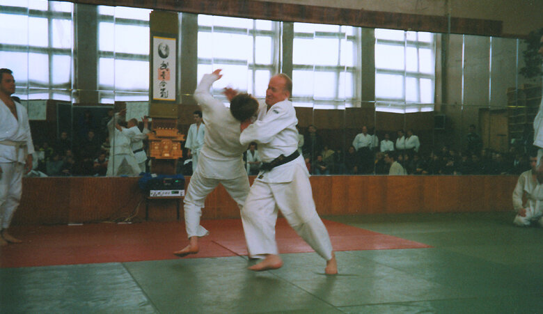 Техника Шомэн Ириминагэ в Ёсинкан Айкидо в исполнении сэнсэя Макашева А.М.