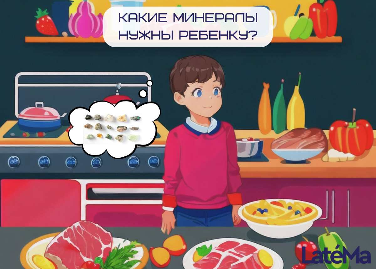 Минералы для детей 