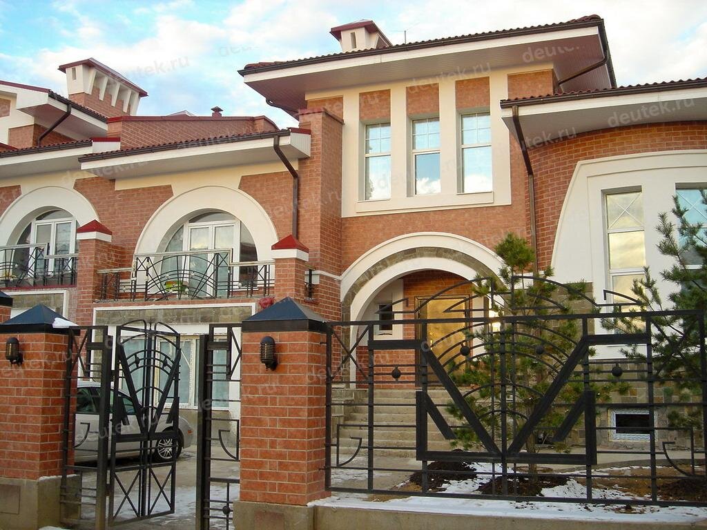 Проект дома 330 м2 в стиле барокко с цокольным этажом - PA-35