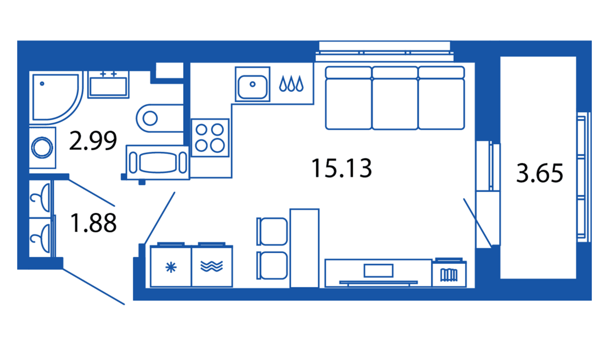 Правильные пропорции по ширине и глубине имеют ключевое значение для функциональности планировки