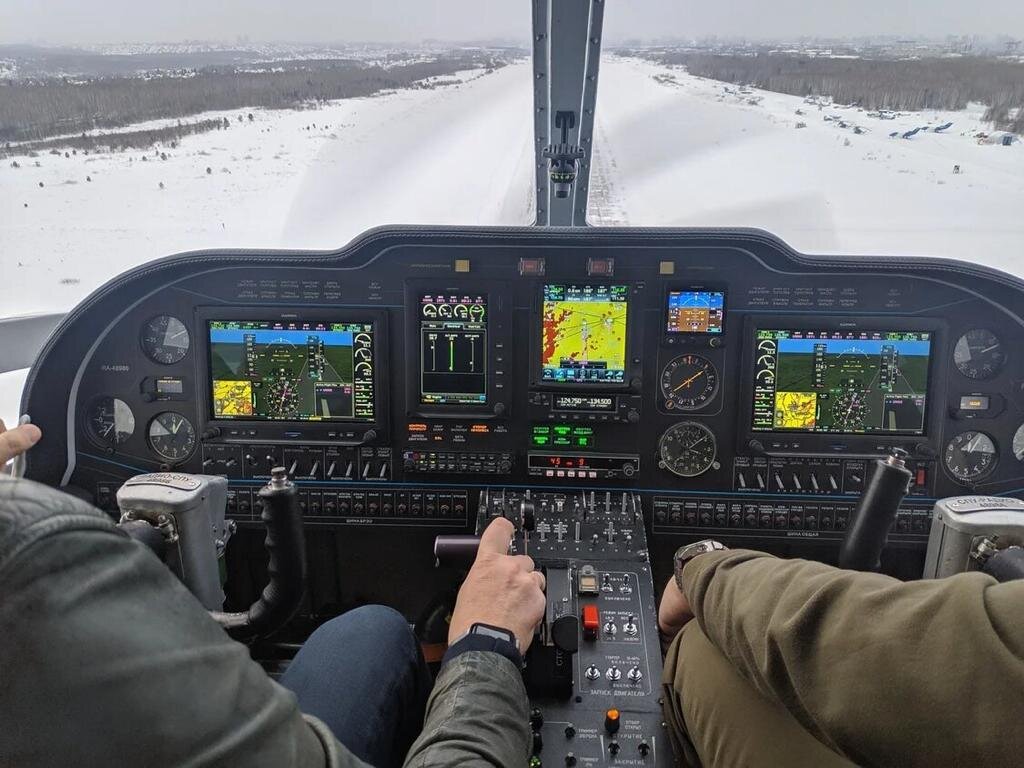 Кабина пилотов ТВС-2МС