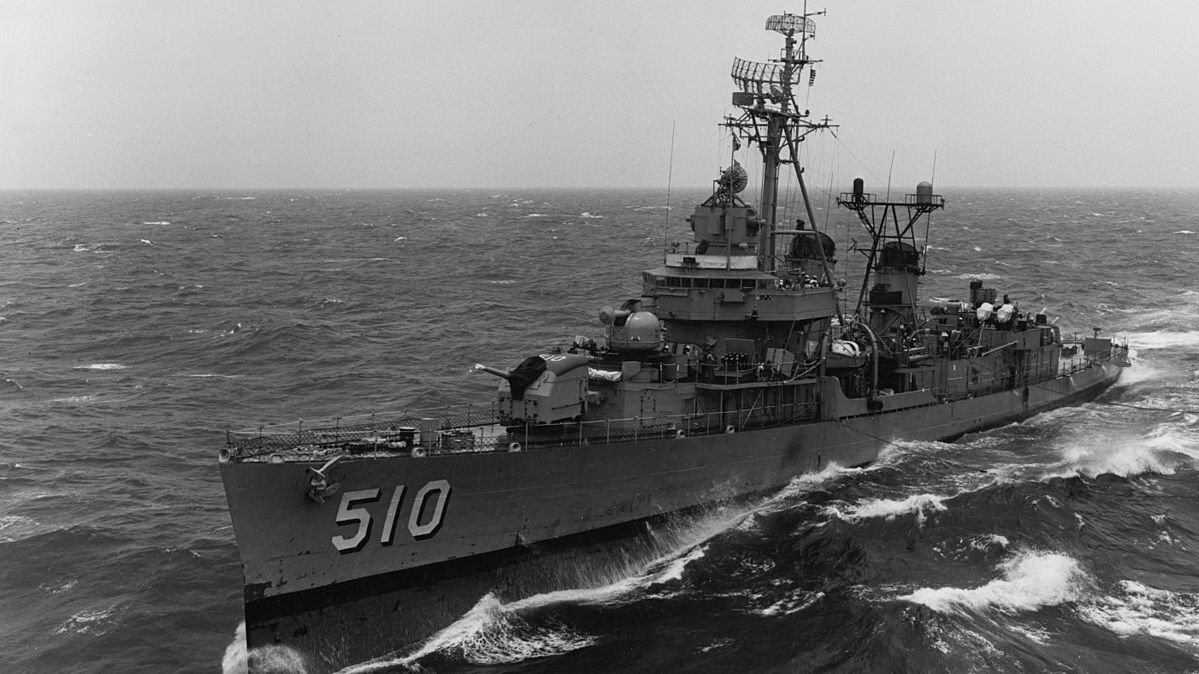Эсминец "Итон" после ремонта и модернизации, 1964 год. Фото: wikipedia.org