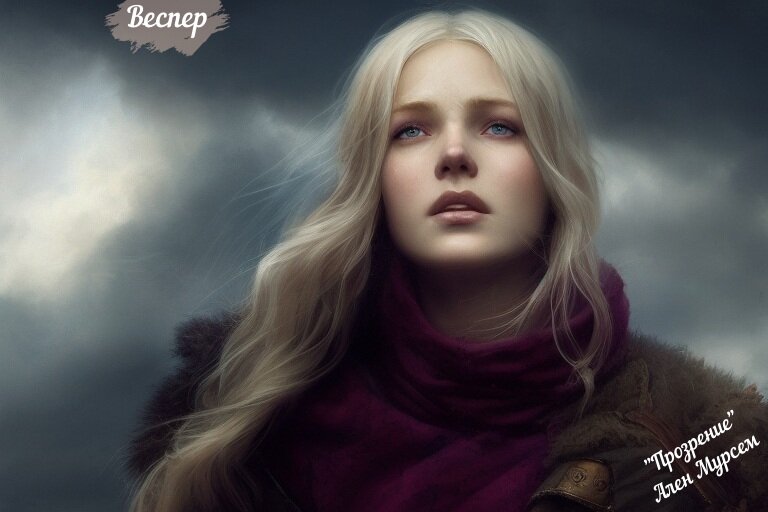 Травница Веспер. Иллюстрация к книге "Прозрение" Ален Мурсем