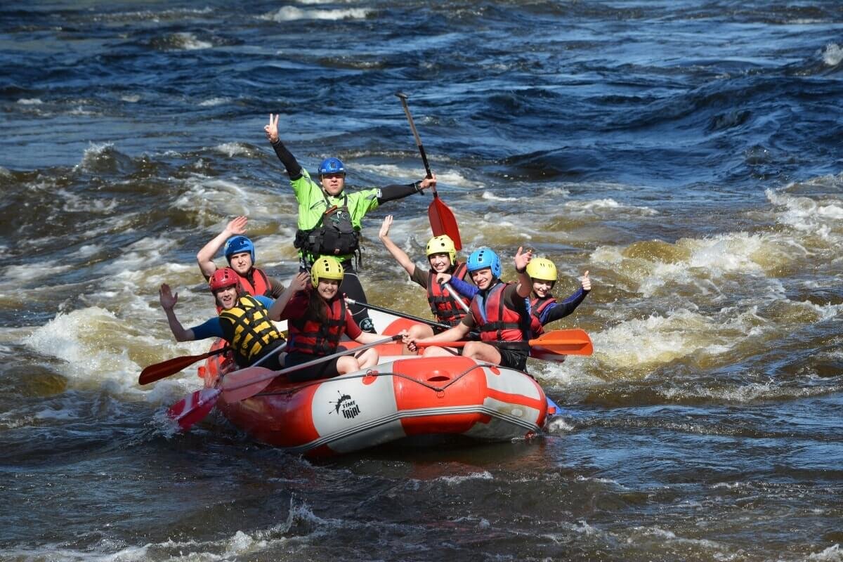 Рафтинг на Лосевском пороге