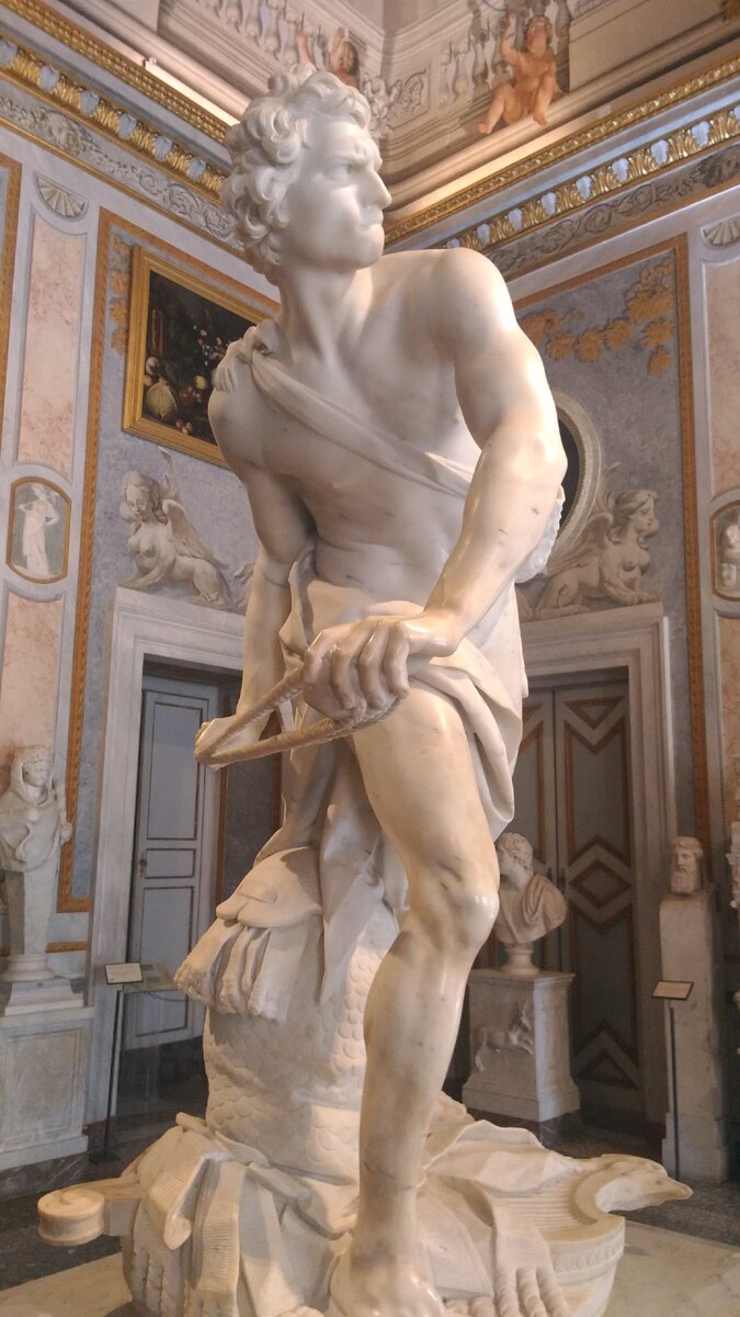 Италия Воин с пращой