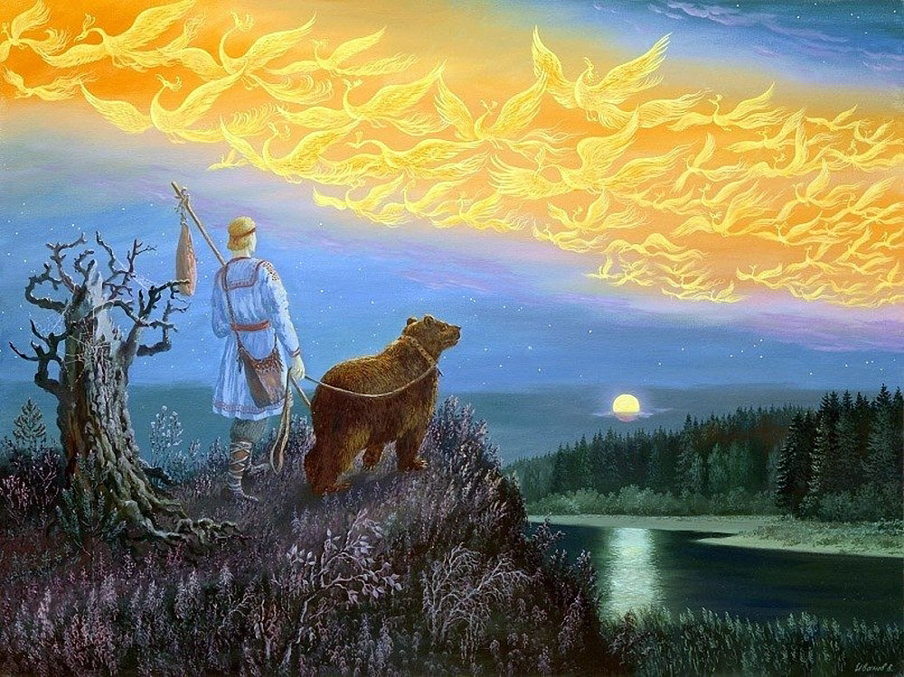 Русь древнейшая. Всеволод Борисович Иванов/URL: https://tvorchestvops.ru/xudozhnik-vsevolod-borisovich-ivanov-chast-2-rus-drevnejshaya.html