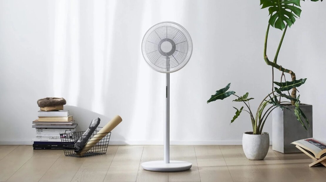 Умный вентилятор от Xiaomi выглядит стильно и лаконично. Источник: techreviewer.de