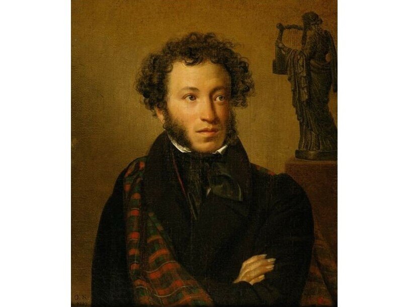 Орест Кипренский. Портрет А. С. Пушкина. 1827. Государственная Третьяковская галерея