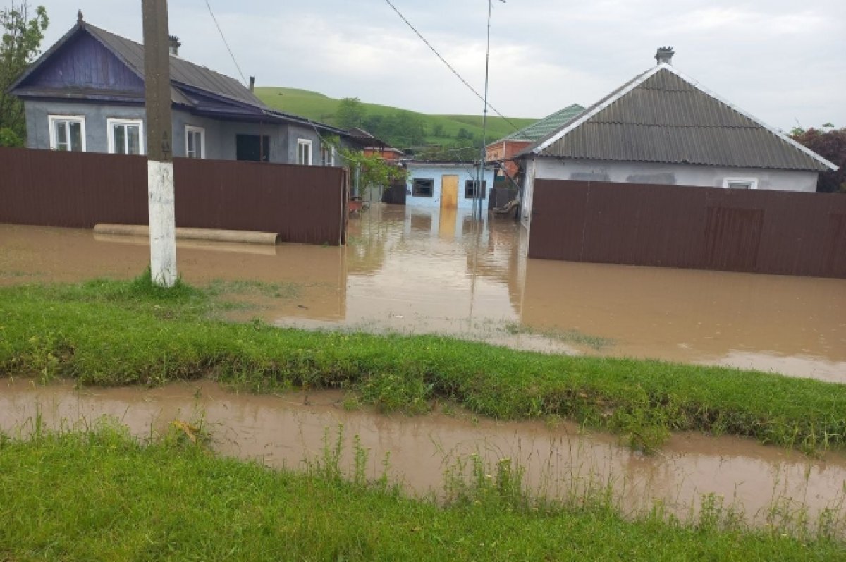    На территории Кошехабльского района объявлен режим ЧС