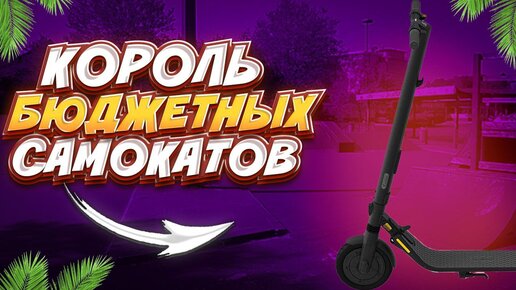 Бюджетный Самокат Ninebot E2