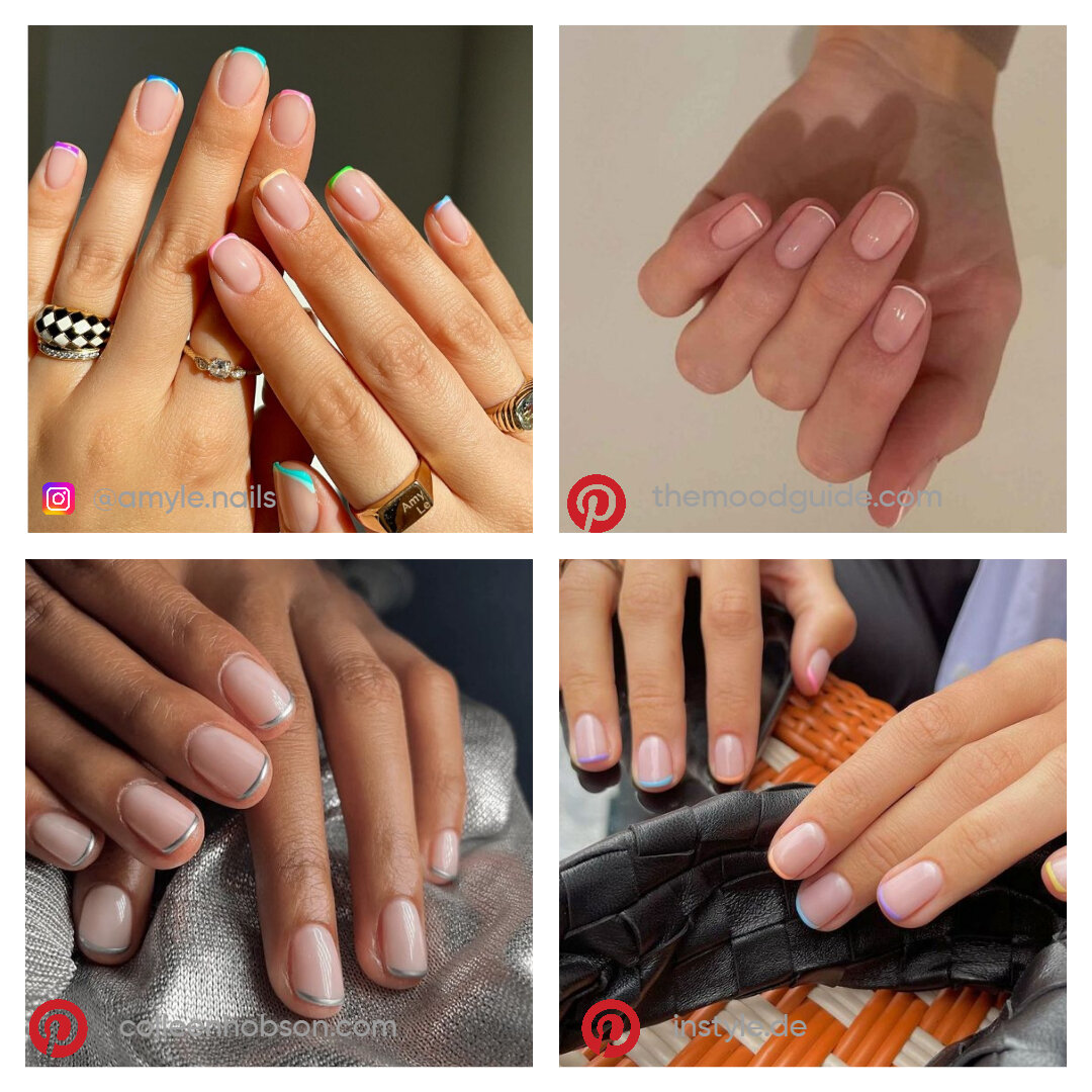 Нам нравится цветной микро-френч с пастельными кончиками. А Вам?