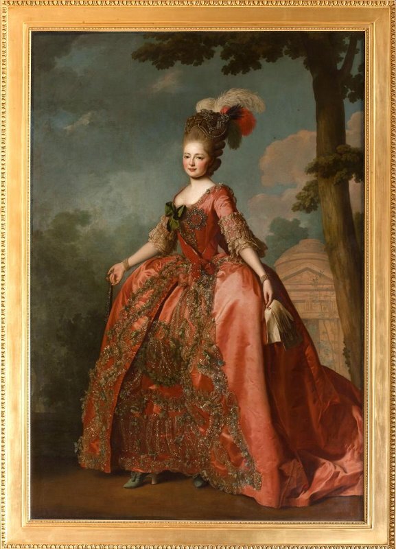 А.Рослин - портрет Марии Федоровны