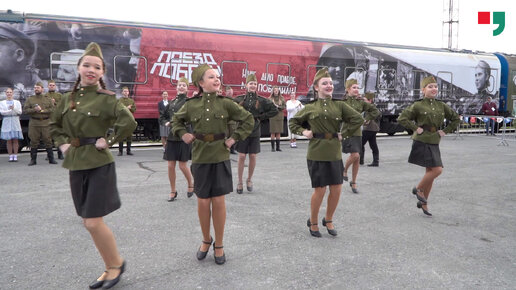 «Поезд Победы» в Лабытнанги