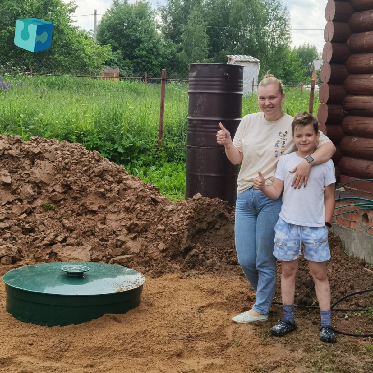 Септик для сезонного проживания купить для дачи без откачки