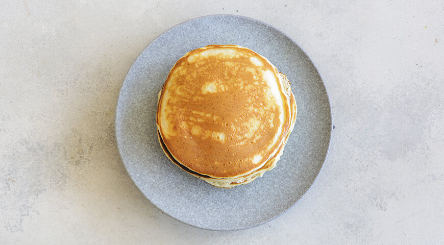 Панкейки классические американские на молоке рецепт простой и вкусный 🥞