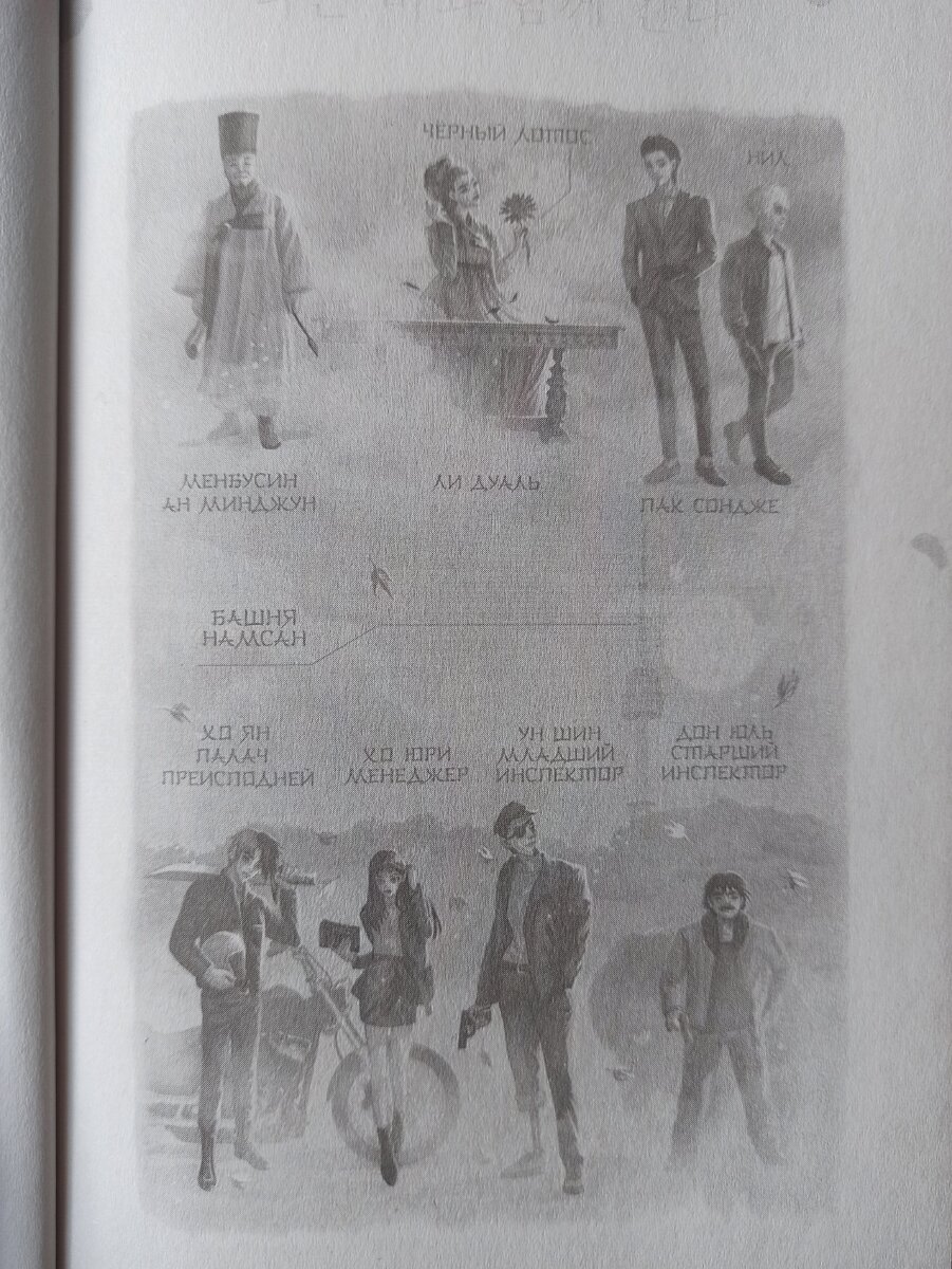 Иллюстрации персонажей