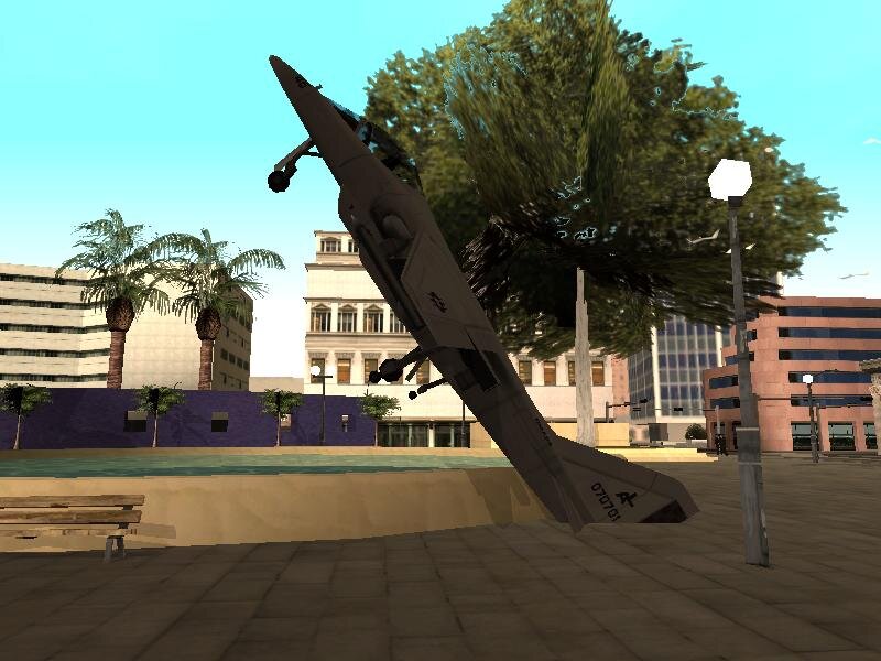 Неудачное применение кода на самолет, и... памятник готов!