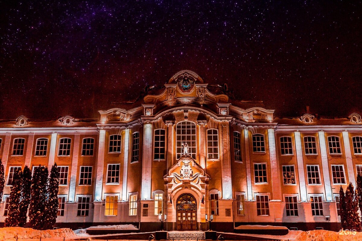 Здание воронежской сельхозакадемии