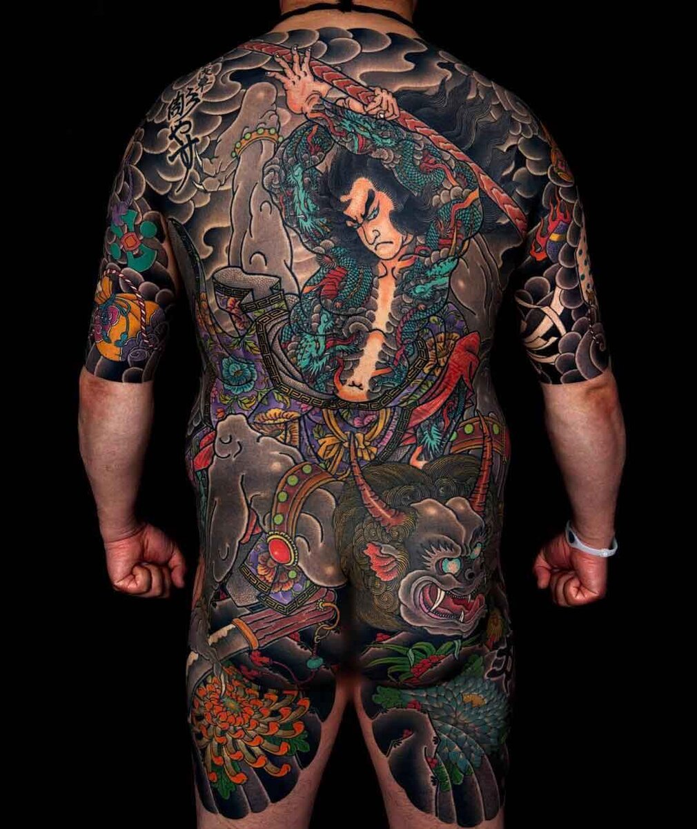 Традиционная японская татуировка, хоримоно, Японская татуировка, Японские татуировки, тату машинки